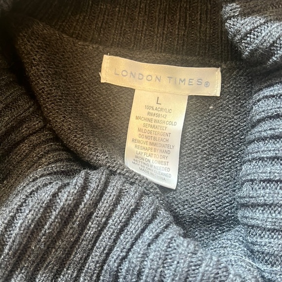 Gray Sweater Dress - Picture 7 of 10